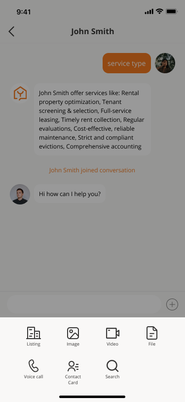Before: documents accessed through the message toolbox