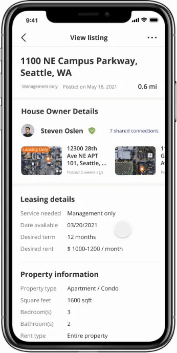 Demo: property manager sends a service quote